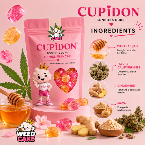 CUPIDON™ – Bonbons durs au miel aphrodisiaque